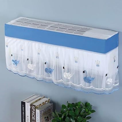 Image of Air Conditioner Cover for 1.5 Ton Split AC Dustproof for All Season Dustproof, Waterproof, Dust Cover (Multicolour & Pattern May Vary)