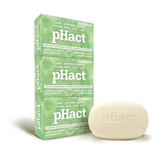 Image of ANDREW LESSMAN ProCaps pHact Cucumber Cleansing Bar 4.25 oz (3 Pack)