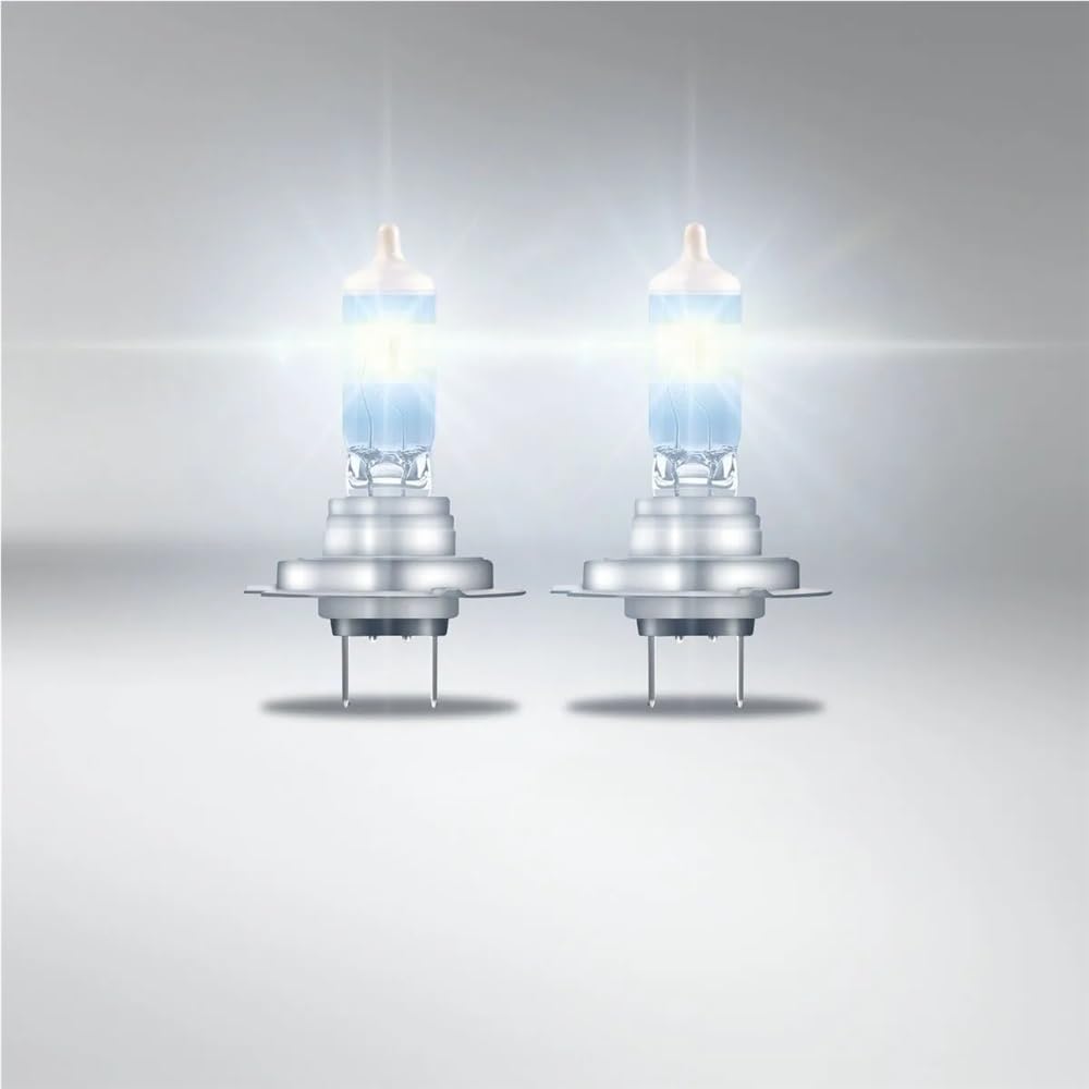Faros halógenos for coche H4 H7 H11, potencia del 220%, haz de luz de 150 m, 2 unidades, 12 V, Alemania(H7)