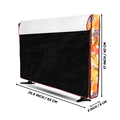 Image of Transparent LCD /LED T.V Protector Cover with Zipper Enclosure for 26 Inch Suitable for All Major Brand & Model (Color-Multi, Size-25.5.3x17 Inches)