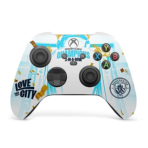 Skin Xbox Series X Manchester City protège coque rayures et poussière