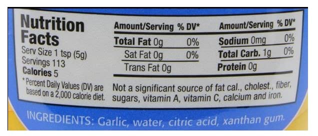 Spice World Squeezable Minced Garlic - 2pk