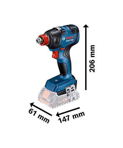 Bosch Professional 18V System Akkuschrauber-Set GDX 18V-200 & GSB 18V-55 (inkl. 2 x GBA 18V 4.0Ah Akku + Ladegerät GAL 18V-40, in L-BOXX) – Bild 5