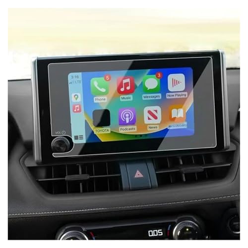 Navigation GPS Toyota RAV4 2024 sécurisée : verre trempé 8 pouces pour trajets sereins