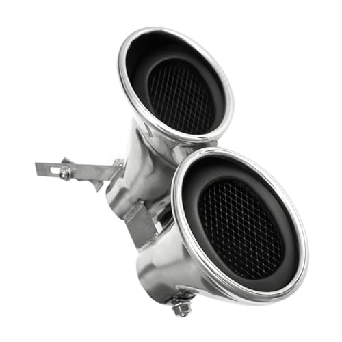 Punta de escape del coche con silenciador trasero de acero inoxidable para Mercedes Clase C W203