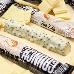 Warrior Crunch - High Protein Bars - 20g Protein Each Bar - Low Carb, Low Sugar Snack - 12 Pack x 64g - White Chocolate Blondie