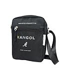 KANGOL (カンゴール) ショルダーバック 斜めがけ ミニショルダーバッグ KGSA-BG00262 (BLACK)