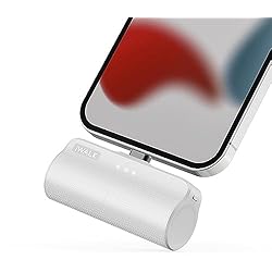 Bateria Externa Movil Ligera iWALK 3350mAh Móvil Portátil Batería Externa, Ultra-Ligera Power Pack Compacto Power Bank Cargador Compatible con iPhone 14/14 Pro/13/12/11/XS/XR/X/8/7/6/6s/Plus