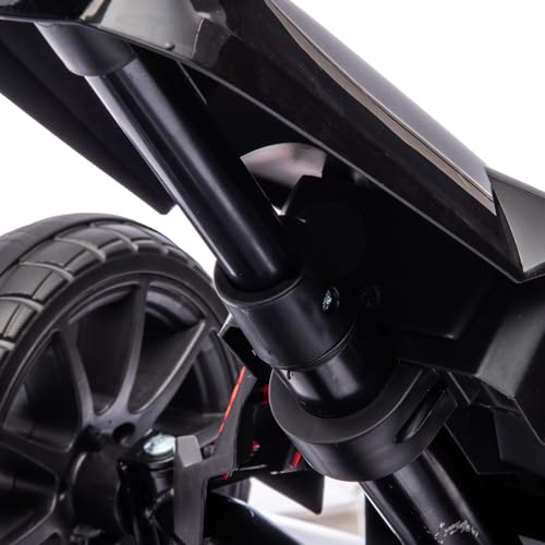 12V Electric Go Kart for Toddlers, Drift Kart with 7Ah Battery 35W Motor, High/Low Safety Speed Max 2.8MPH for Child, Max Load 66lbs, Electric Vehicle Toy for Kids Christmas Birthday Gift