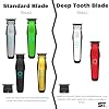 Supreme Trimmer Recharge ST777 Professional Barber Trimmer with 2 Removable Batteries | 8000 RPM Motor, Zero Gap DLC Blades, Smart Charging Dock, USB-C Fast Charge