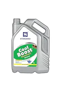 Cool Boost Coolant Concentrate Green 5 LTR|Cool Boost | Coolant for Petrol, Diesel and CNG Vehicles