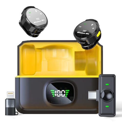 Microfono Lavalier Wireless Rtrevlo: Plug & Play per Registrazioni e Interviste