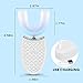 Ultrasonic Electric Toothbrush Adults, Automatic Toothbrush U Shaped Whole Mouth 360° Cleaning Teeth Whitening Hands Free Rechargeable IPX7 Waterproof