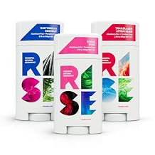 Raw Coconut Vanilla Deodorant + Trailblazer Citrus Musk + Rogue Rose Aluminum-Free Deodorant
