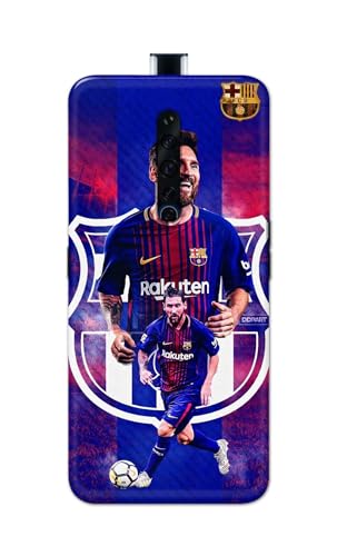 Image of Printed Hard Back Cover Case for Oppo Reno2 Z | Oppo Reno2 F Back Cover (Famous Football Player) -1111