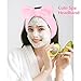 Ondder 8 Pcs Pink Spa Headband Microfiber Makeup & Face Wash Headbands for Women, Facial Skincare, Yoga, Exercise, Including Hair Bands & Head Bands