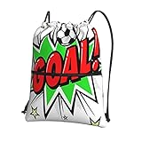 Turnbeutel Fußballtor Kordelzugbeutel Rucksack Hipster Gym Sack Mit Kordelzug Sportbeutel Für Yoga Damen Herren Strand