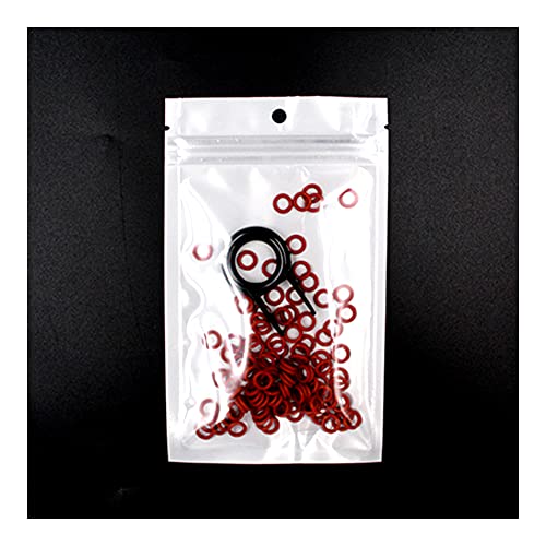 110PCS Keycaps O Ring Seal Keyboard O-ring Switch Sound Dampeners Suitable For Cherry MX Keyboard Damper Replacement Noise Reduction Seal,Red,8x5x1.5mm