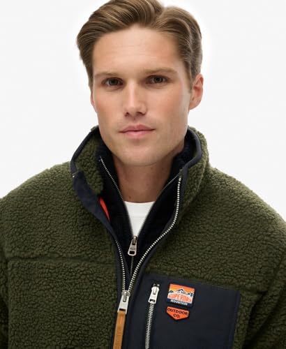 Superdry Veste Vintage Retro Borg EU - vue 5