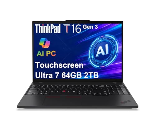 Lenovo ThinkPad T16 Gen 3 rWlXm[gp\R (16C` FHD+AIntel Core Ultra 7 155U (>i7-13700H)A64GB DDR5 RAMA2TB SSD)A5MPEFuJAobNCgt