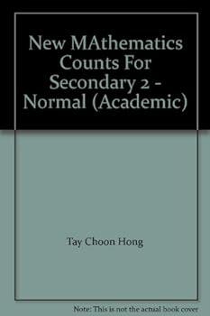 Paperback New MAthematics Counts For Secondary 2 - Normal (Academic) Book