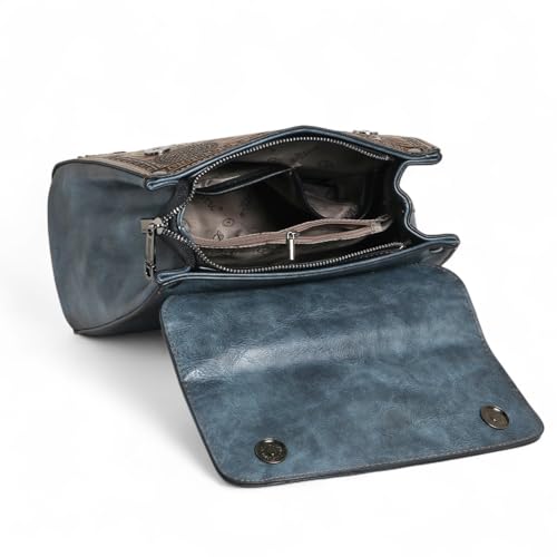 Image of EXOTIC Premium Vintage Embossed Floral Flap Desing Sling Bag For Women