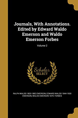 Journals, With Annotations. Edited by Edward Wa... 1373802219 Book Cover