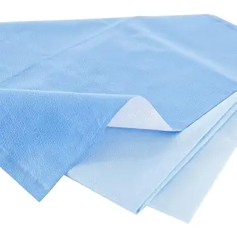 Quick Check H100 Sterilization Wrap Dual Layer White Blue 30 x 30