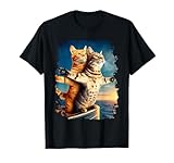 Titanic Meme Shirt for Kids Girls Funny Tee Cat Titanic T-Shirt