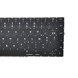 Pardarsey Klawiatura zamienna Clavier français kompatybilna z MacBook Pro 13" A1708, bez touchpada, baru, MacBookPro14,1, MacBookPro 13,1 A1708 pod koniec 2016, do połowy 2017 r., z 80 śrubami