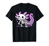Axolotl Skeleton Drip Funny Spooky Cute Axolotl