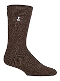 Heat Holders Thermal Socks, Men's Original, US Shoe Size 7-12, Earth Brown
