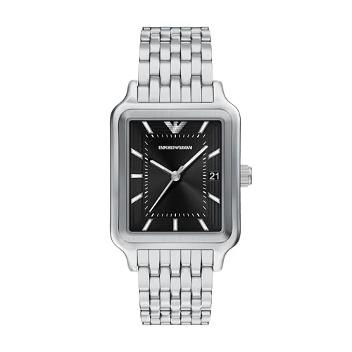Montre Emporio Armani Homme acier inoxydable argent 36mm cadran AR11755