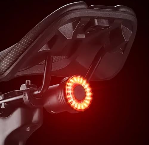 Linunity Fahrrad Smart Rücklicht | Auto On/of, Ganz aus Aluminiumlegierung...