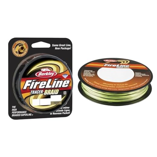 Berkley - Fireline Tracer Braid 270, gul, storlek 0,450 mm