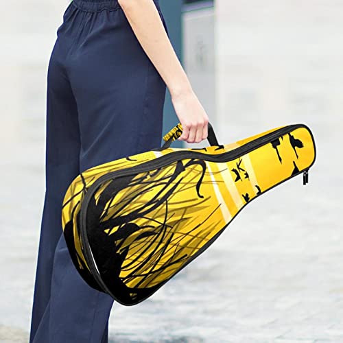 Sac rembourré ukulélé ténor imperméable avec double sangle dos