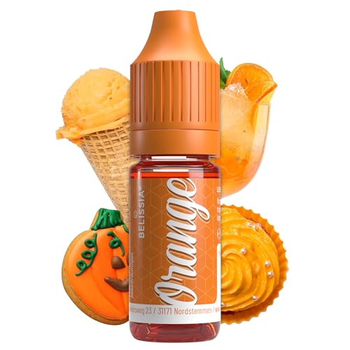 Belissia Liquid Food Colouring Orange 10ml for Baking and Cooking