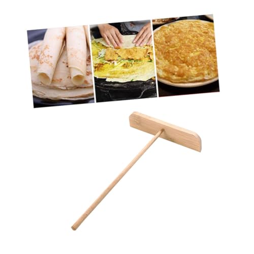 Mikinona 5pcs Pancake Spreader Kitchen Crepe Scraper Tools for Easy Crepe and Pancake Making