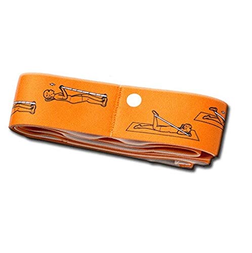 IRIS Fitness Yoga Pilates Stretch Strap Belt Physical Training Resistance Band Body Building Elastic Band Gym Fitness Resistance Belt Rope, 90cm*4cm-image-43