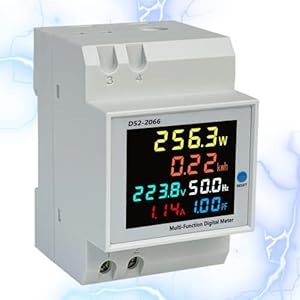 Aifizo D52-2066 Digitaler Stromzähler Hutschiene