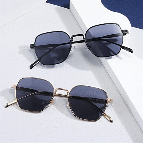 ZENYS Metal Men and Women Outdoor Vacation Driving Sunglasses (Color : E, Size : 1)2
