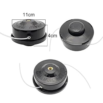 Poweka Universal Strimmer Head, 4 Pack Petrol Strimmer Replacement Head