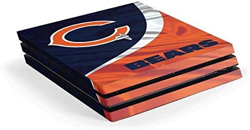 Skinit Decal Gaming Skin Compatible with PS4 Pro Console - Officially Licensed NFL Chicago Bears Design