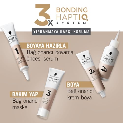 Schwarzkopf Creme Supreme Saç Boyası 6-0 Açık Kahve