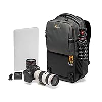 Lowepro Fastpack BP 250 AW III Mirrorless DSLR Camera Backpack with QuickDoor Access and 13 Inch Laptop Compart- DSLR accessories, Camera Bag Backpack for Cameras Like Nikon D850, 300D Ripstop,Grey