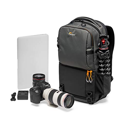 Lowepro LP37332-PWW Fastpack BP 250 AW III bezlusterkowy plecak na aparat DSLR z dostępem do QuickDoor i 13-calową przegrodą na laptopa akcesoria DSLR - 300D Ripstop - szary