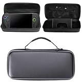 For ROG XBOX Ally X/ROG XBOX Ally 対応 ケース 収納ケース ポータブル 収納用トラベルバッグ 耐衝撃 、衝撃 PUレザーの表面は防水・防塵 大容量収納ハンドバッグ
