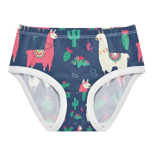 Alpaca Llamas Cacti Toddler Girls's Underwear 2T 202c1224