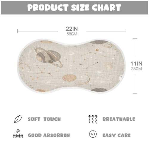 Kigai Purple Flower Baby Burp Cloths Extra Soft and Absorbent Burping Rags Cotton Burping Clothes Baby Washcloths for Newborn Boys Girls - 1 Pack4