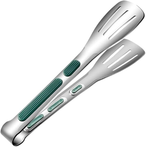 Pinzas de cocina, pinzas de cocina de metal de acero inoxidable, largas, resistentes y ergonómicas, perfectas para cocina, pinzas de acero disponible en Yaxa El Salvador